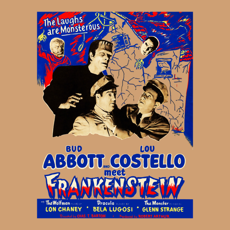 Abbott And Costello Meet Frankenstein (1948)   Artwork Vintage Tee by tuanDangUi | Teevron