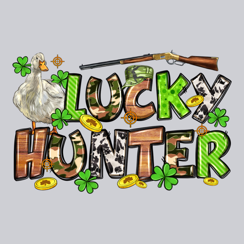 Lucky Hunter St. Patrick's Day Heavyweight Sweatshirt by OliviaCreatesArt | Teevron