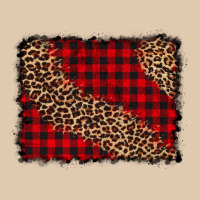 Leopard Buffalo Plaid Background Heavyweight Sweatshirt | Teevron