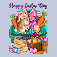 Happy Easter Day Truck Long Sleeve Tee | Teevron
