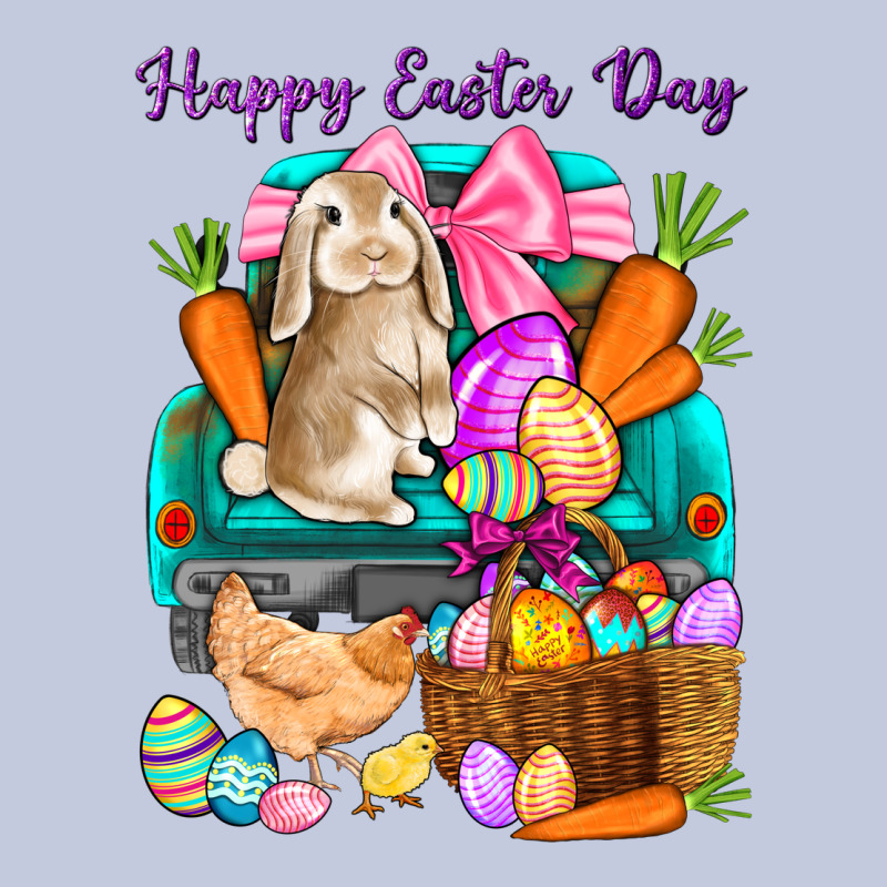 Happy Easter Day Truck Long Sleeve Tee by HowdyJamesFarm | Teevron