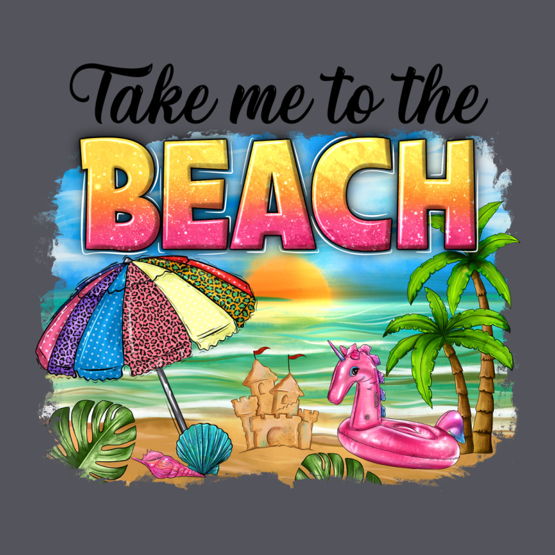 Take Me To The Beach Vintage Hoodie by NancyCooperArtShop | Teevron