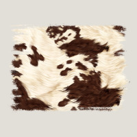 Brown Cowhide Background Heavy Core Tee | Teevron