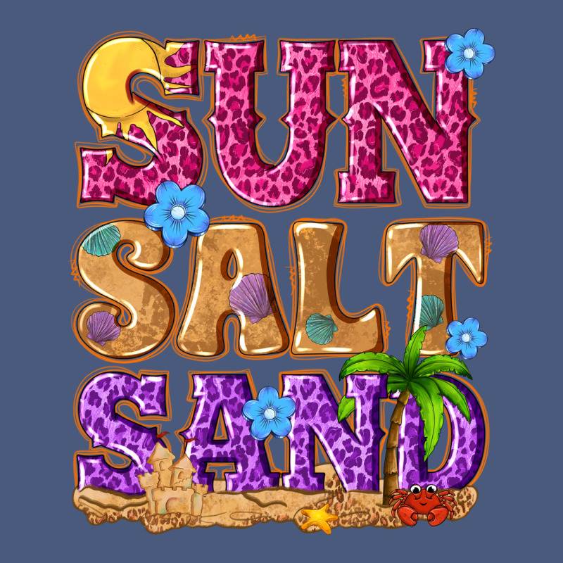 Sun Salt Sand Summer Vintage Hoodie by NancyCooperArtShop | Teevron