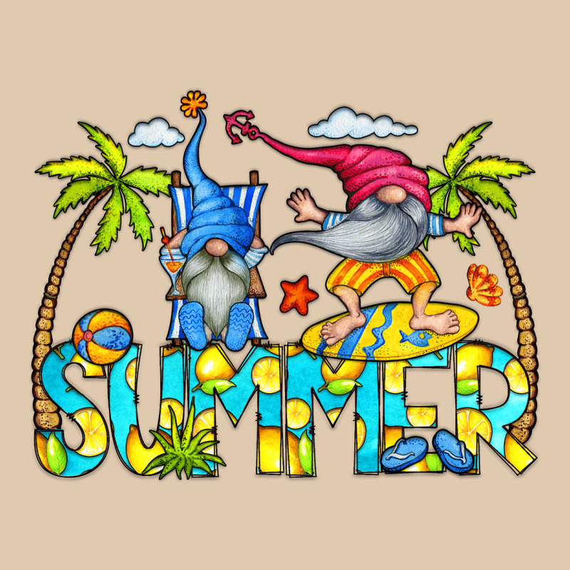 Summer Gnomes Heavyweight Sweatshirt by CowCowDesign | Teevron