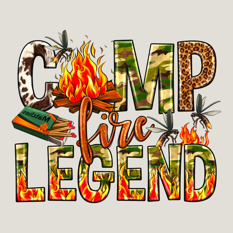 Camp Fire Legend Heavy Core Tee by NancyCooperArtShop | Teevron