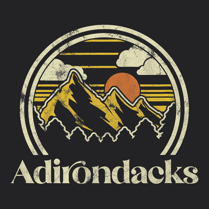 Adirondacks Mountains New York Vintage Hiking Camp Vintage Tee by tuanDangUi | Teevron