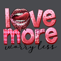 Love More Worry Less Zipper Hoodie | Teevron