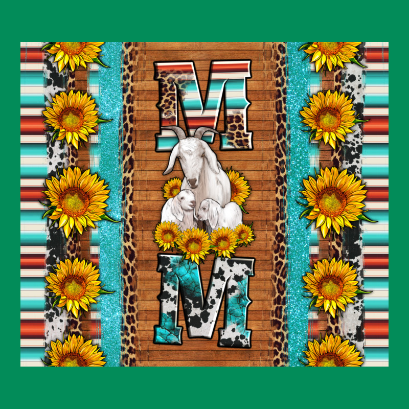 Goat Family Mom Sunflowers Serape Leopard Cowhide Tumbler Urban Hoodie by Artiststas | Teevron
