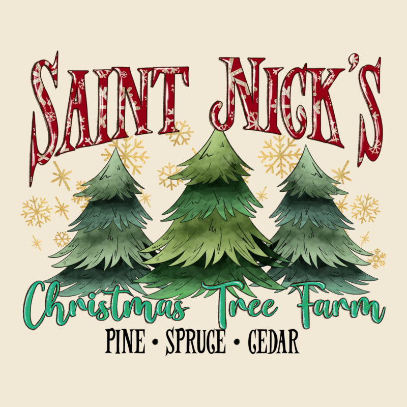Saint Nick's Christmas Tree Farm Premium Tee by MaliasSmallBusiness | Teevron