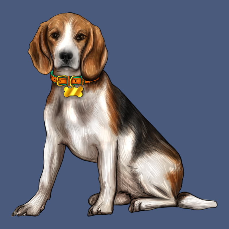 Beagle With Overflow Vintage Hoodie by texasbilliewilder | Teevron