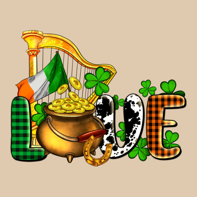 St. Patrick's Love And Golds Heavyweight Sweatshirt by OliviaCreatesArt | Teevron