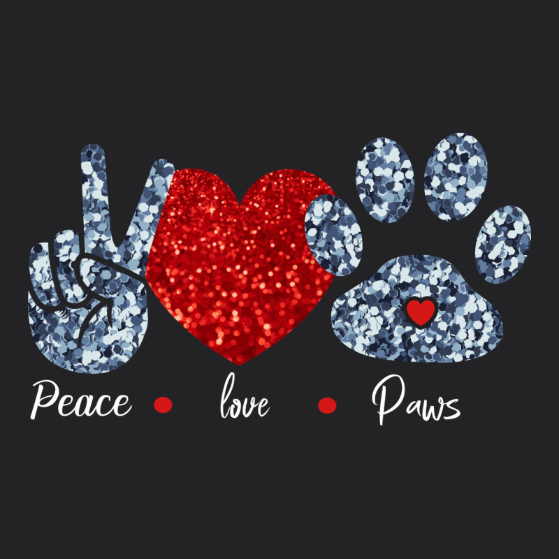 Peace Love Paws Vintage Tee by Bettercallsaul | Teevron