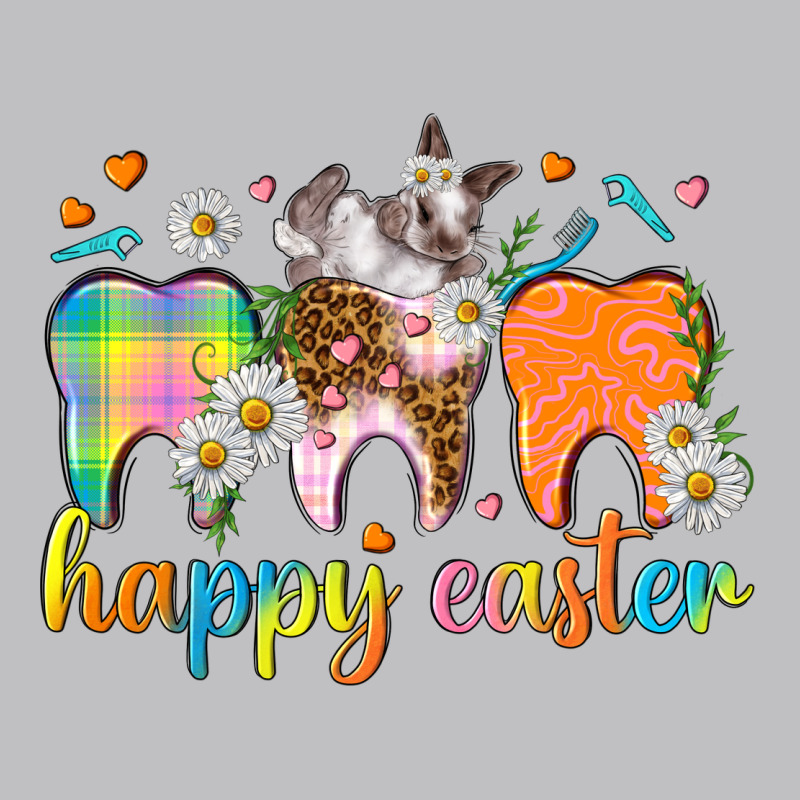 Happy Easter Dental Easter Day Long Sleeve Tee by HowdyJamesFarm | Teevron