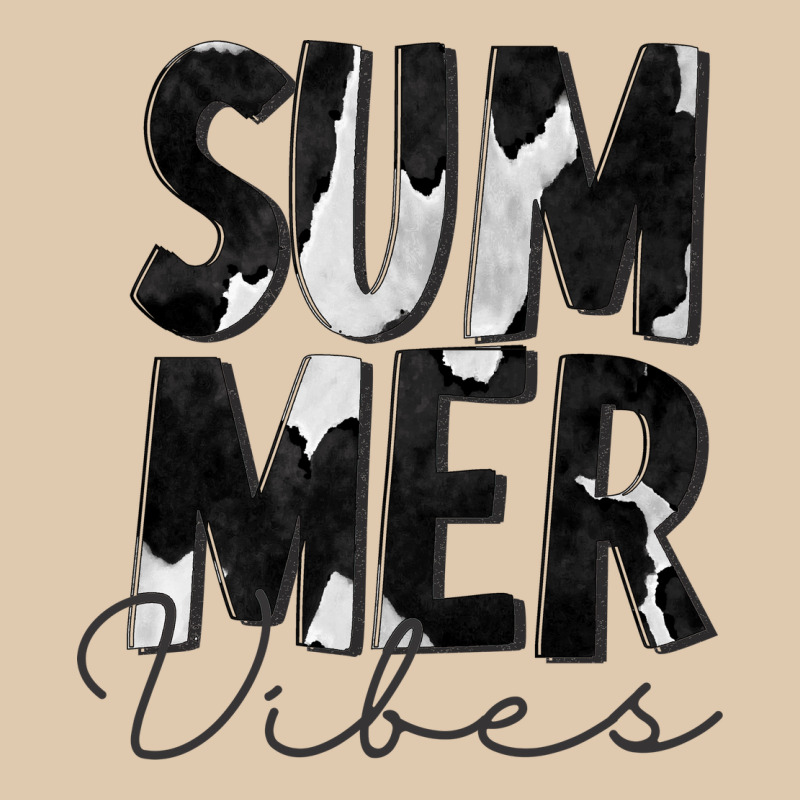 Summer Vibes Black White Cowhide Heavyweight Sweatshirt by CowCowDesign | Teevron
