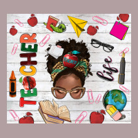 Afro Teacher Life Vintage Hoodie | Teevron