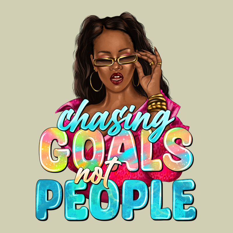 Chasing Goals Not People Heavy Core Tee by NancyCooperArtShop | Teevron