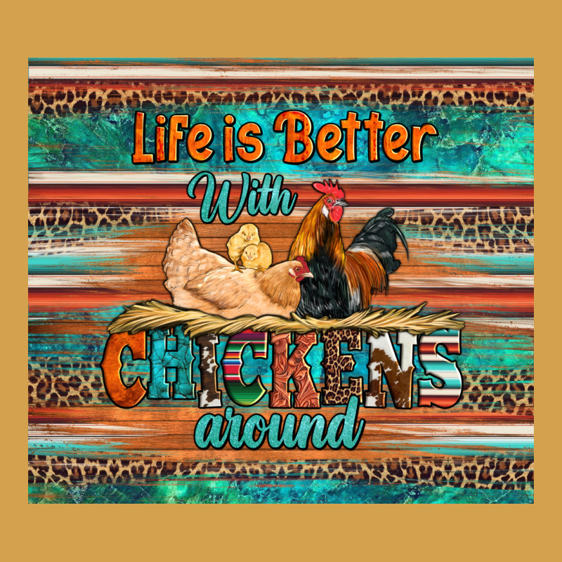 Life Is Better With Chickens Around Chicken Coop Urban Hoodie by Artiststas | Teevron