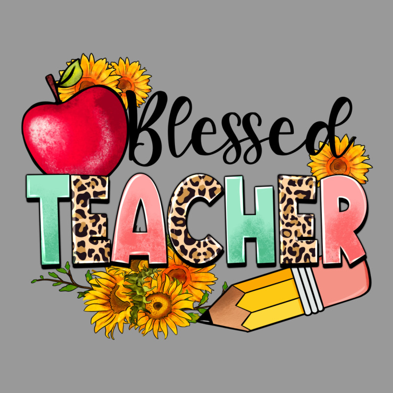 Blessed Teacher Vintage Hoodie by NancyCooperArtShop | Teevron