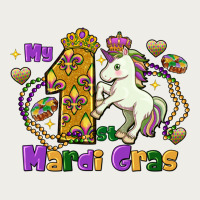My First Mardi Gras Unicorn Zipper Hoodie | Teevron