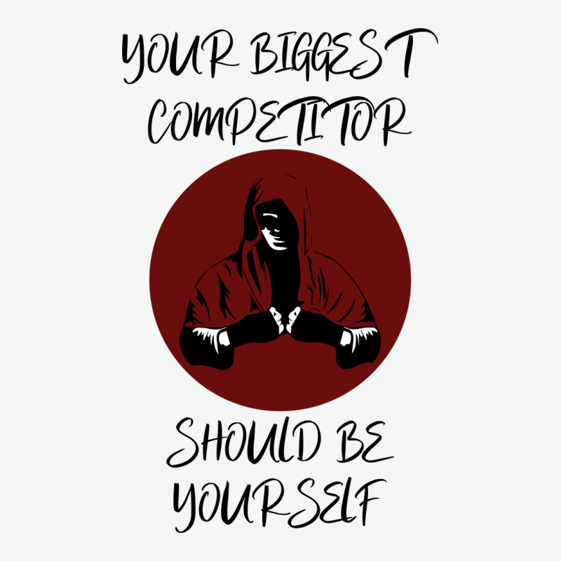Your Biggest Competitor Urban Heavy Tee by Bettercallsaul | Teevron