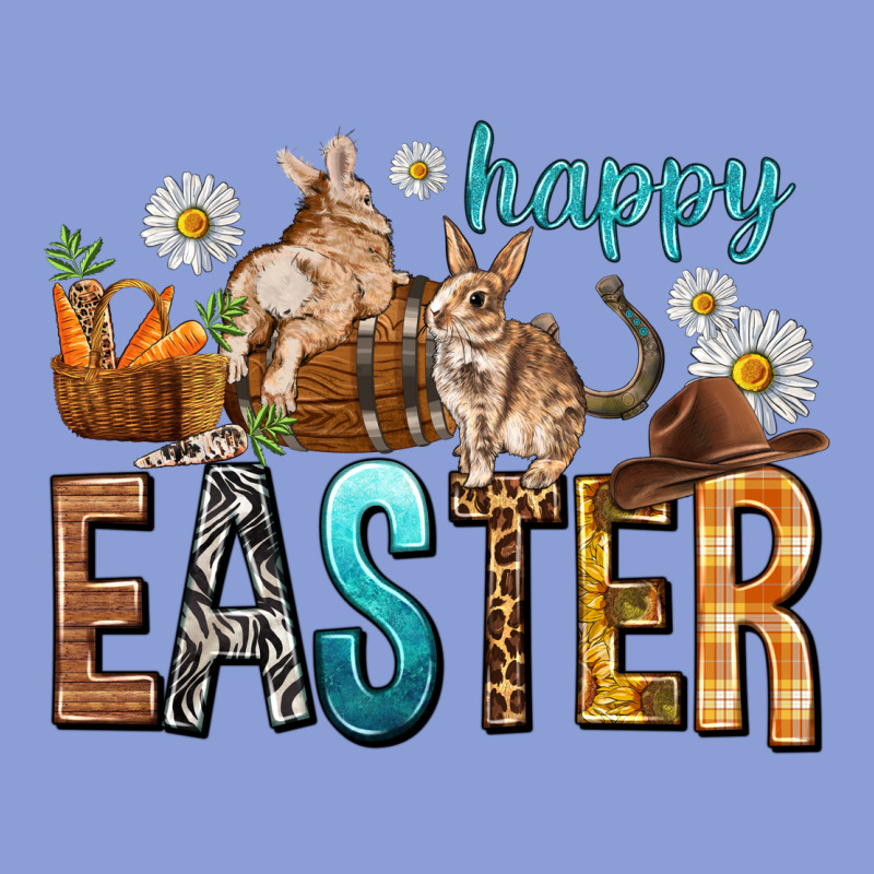 Happy Easter With Cowboy Easter Day Long Sleeve Tee by HowdyJamesFarm | Teevron
