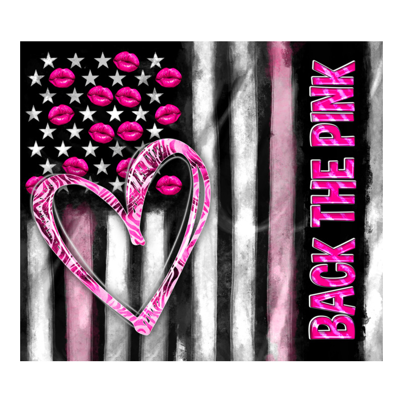 Back The Pink Long Sleeve Tee by TumblerDesignByShophia | Teevron
