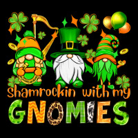 St. Patrick's Day Shamrockin' With My Gnomies Heavyweight Sweatshirt | Teevron