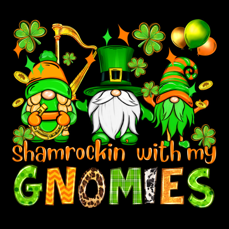 St. Patrick's Day Shamrockin' With My Gnomies Heavyweight Sweatshirt by OliviaCreatesArt | Teevron