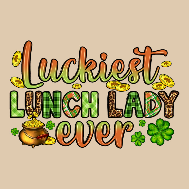 St. Patrick's Luckiest Lunch Lady Ever Heavyweight Sweatshirt by OliviaCreatesArt | Teevron