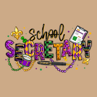 Mardi Gras School Secretary Vintage Hoodie | Teevron