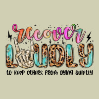 Recover Loudly To Keep Others From Dying Quietly M Heavy Core Tee | Teevron