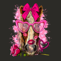 Valentines Day Horse With Sunglasses Heavy Core Tee | Teevron