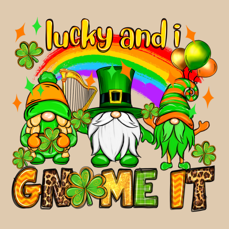 St. Patrick's Lucky And I Gnome It Heavyweight Sweatshirt by OliviaCreatesArt | Teevron