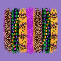 Mardi Gras Fleur De Lis And Beads Brush Stroke Urban Hoodie | Teevron