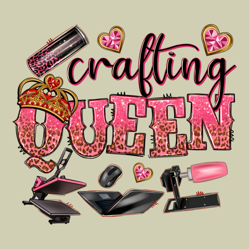 Crafting Queen Heavy Core Tee by NancyCooperArtShop | Teevron