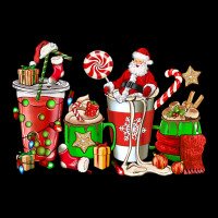 Santa Coffee Cups Premium Tee | Teevron