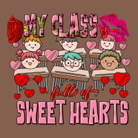 Valentine's Day My Class Is Full Of Sweet Hearts Zipper Hoodie | Teevron