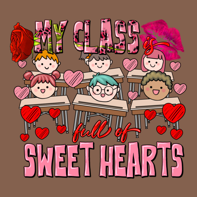 Valentine's Day My Class Is Full Of Sweet Hearts Zipper Hoodie by FaDigitalArtStudio | Teevron