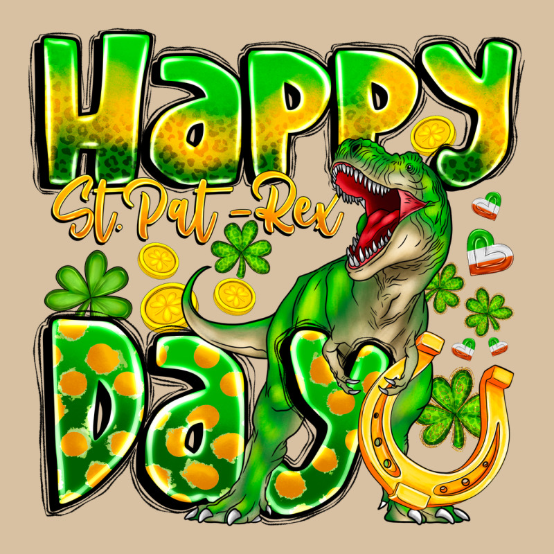 Happy St Patricks Rex Day Heavyweight Hoodie by CowhideDigitalArt | Teevron