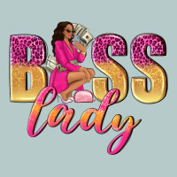 Boss Lady Afro Woman Heavy Core Tee | Teevron