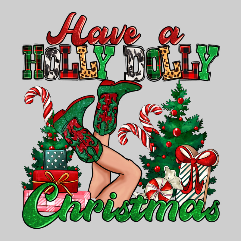 Have A Holly Dolly Christmas Premium Tee by MaliasSmallBusiness | Teevron