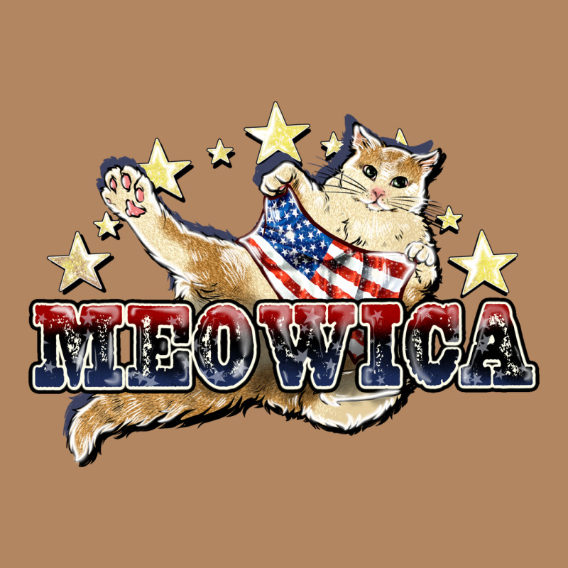 Meowica Cat 4th Of July Long Sleeve Tee by HowdyJamesFarm | Teevron