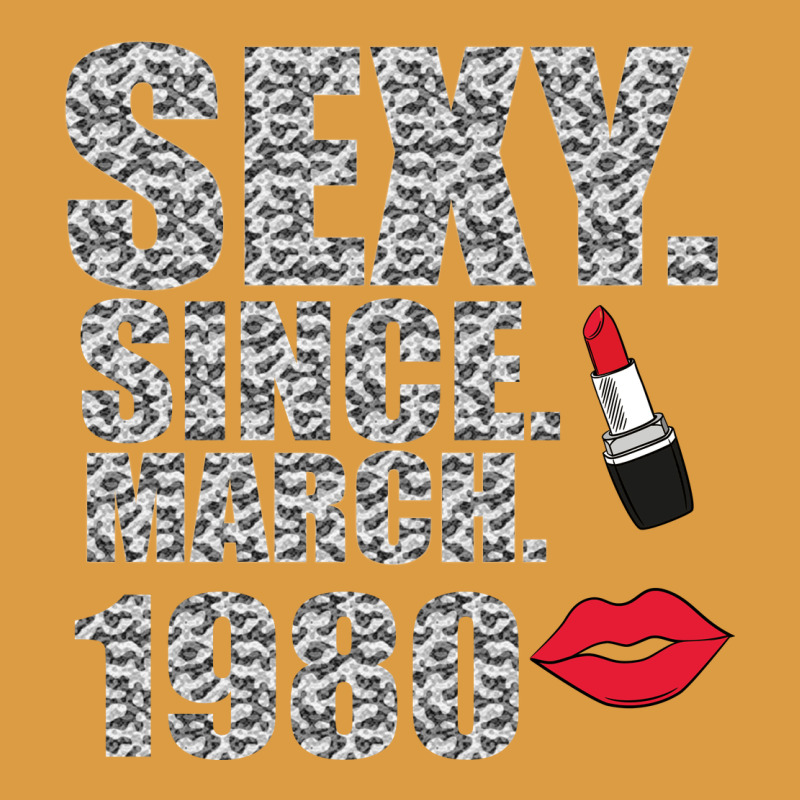 Sexy Since March 1980 Urban Heavy Tee by Bettercallsaul | Teevron