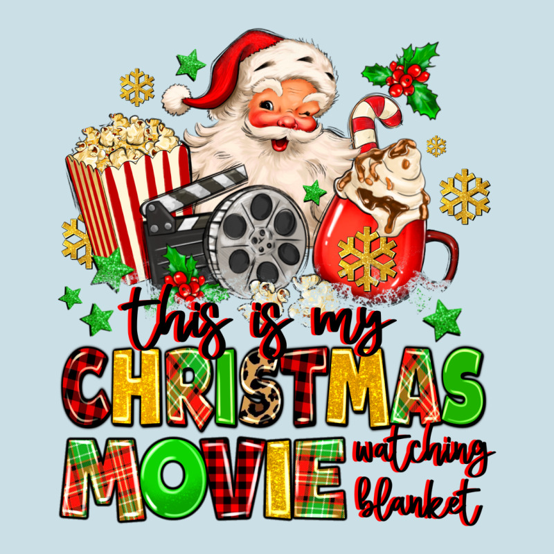 This Is My Christmas Movie Watching Blanket Ladies Tee by MaliasSmallBusiness | Teevron