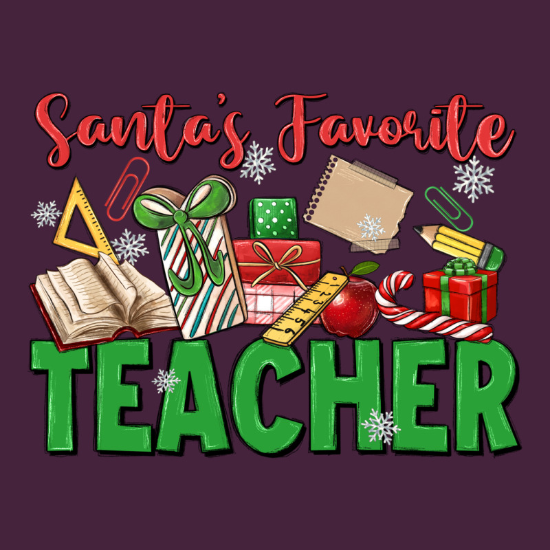 Santa's Favorite Teacher Premium Tee by MaliasSmallBusiness | Teevron