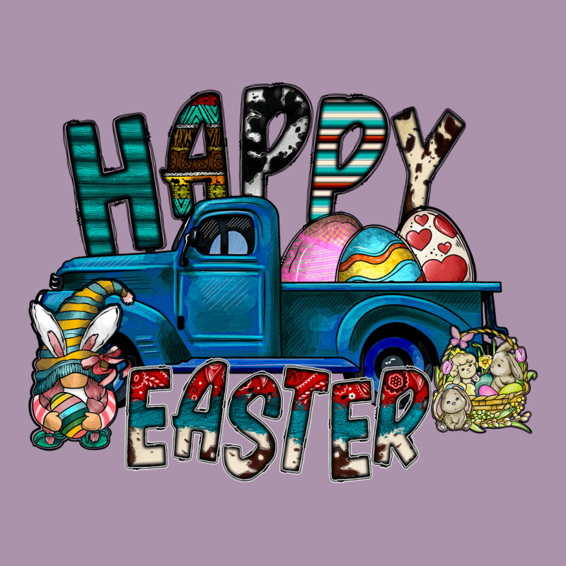 Happy Easter  Truck Heavyweight Hoodie by CowhideDigitalArt | Teevron
