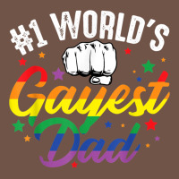 1 Worlds Gayest Dad Funny Fathers Day Lgbt Pride R Premium Sweatshirt | Teevron