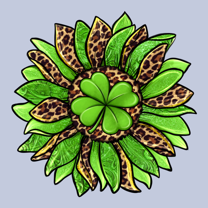 Lucky Leopard St Patricks Sunflower Long Sleeve Tee by Jasminsmagicworld | Teevron