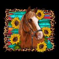 Horse Sunflowers Turquoise Wooden Serape Leopard Urban Hoodie | Teevron